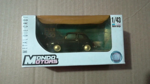 Fiat 500 nera modello - 500, (modello