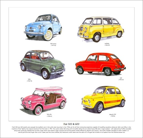 Classic fiat 500 - 500, &