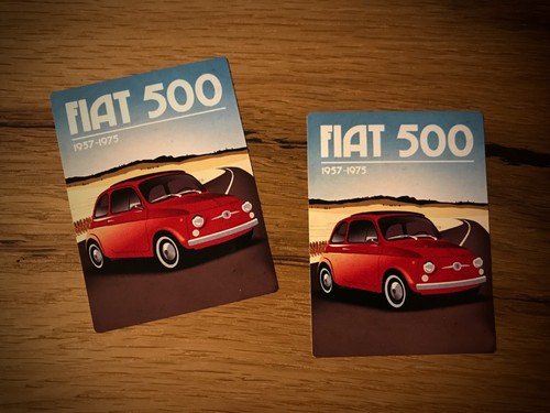 Adesivi fiat 500 vintage - 2,