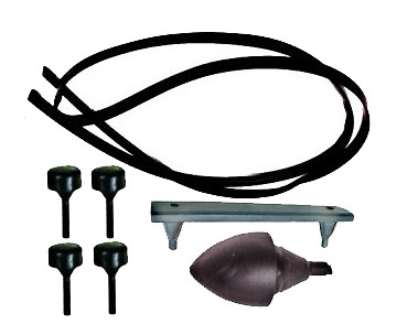 Kit guarnizioni gomma - guarnizioni, cofano