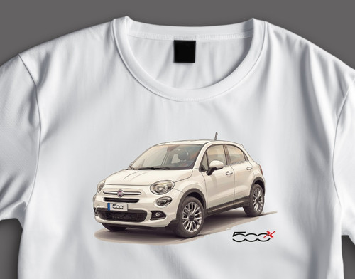 Shirt maglia auto fiat - fiat, x